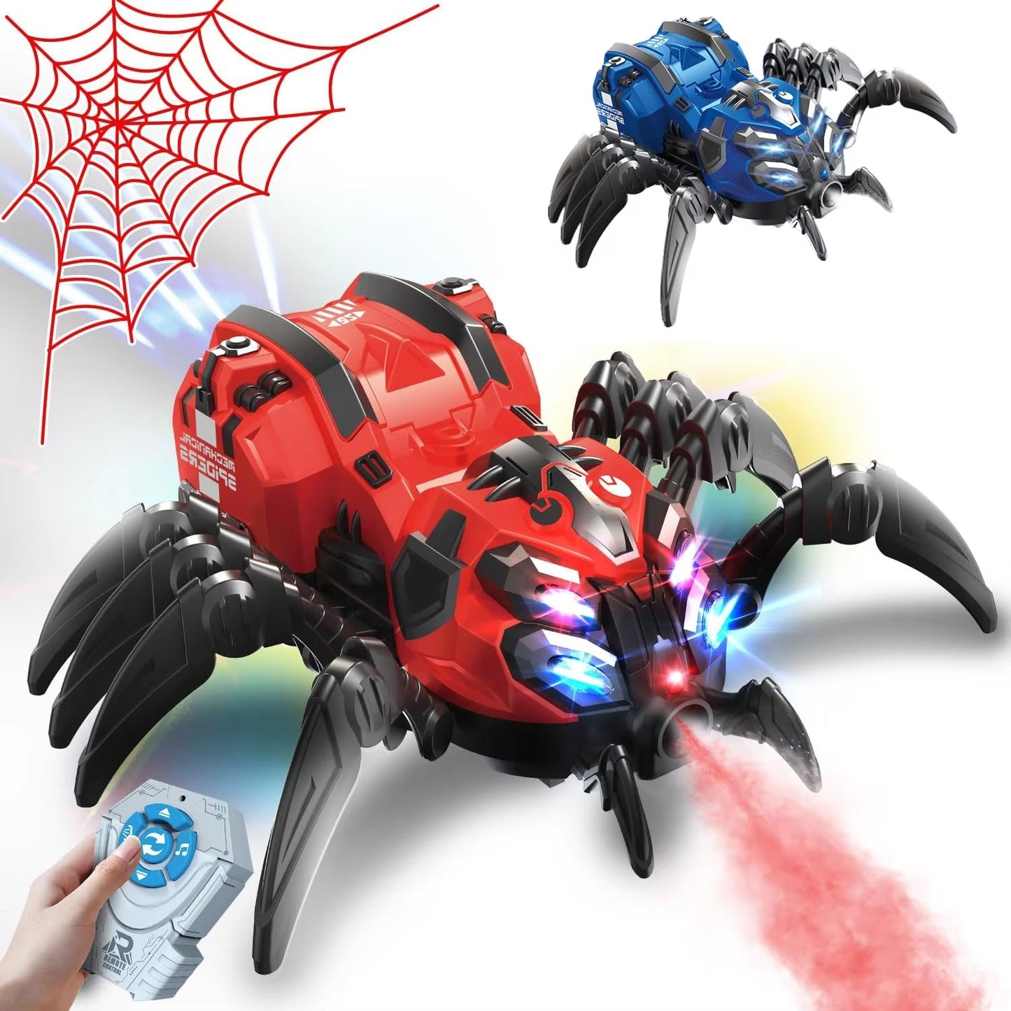 ๐ธ๏ธ 2.4 GHz RC Stunt Spider ๐ท๏ธ | Music, Lights & Crazy Moves! ๐