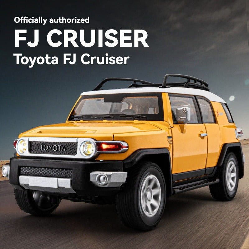 1:24 Diecast FJ Cruiser Model Car with Light & Sound