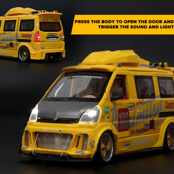 Diecast Model Modified Wuling Hongguang