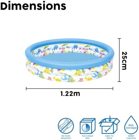 Ocean Themed Paddling Pool