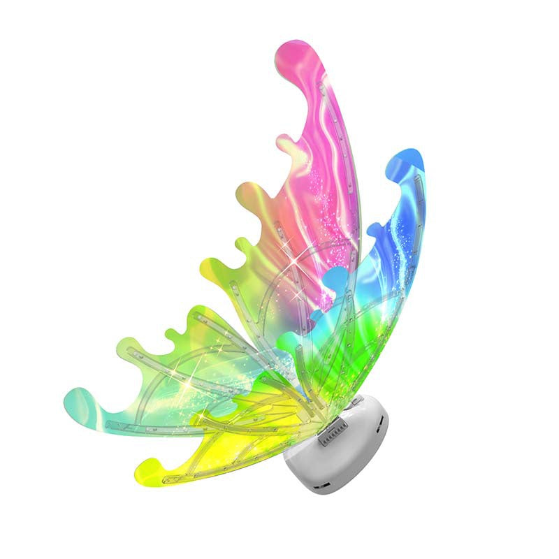 Electric LED Fairy Wings with Music & Flapping Motion