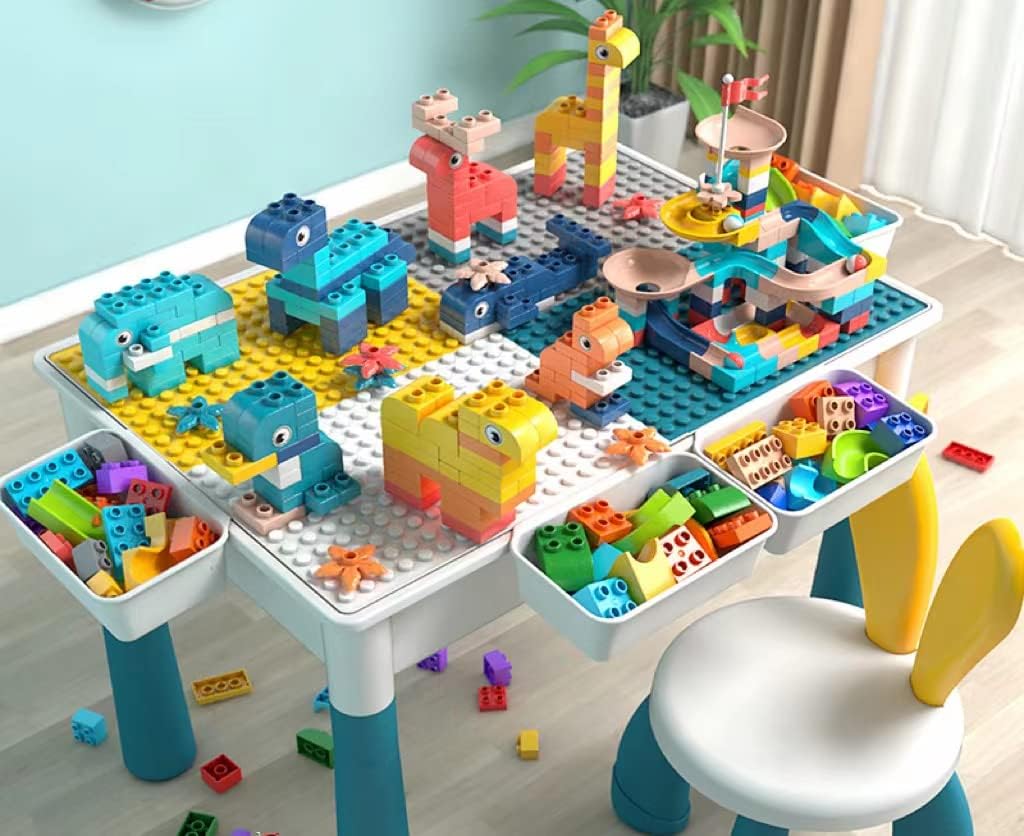 Blocks Creative Building Blocks Table + CHAIR