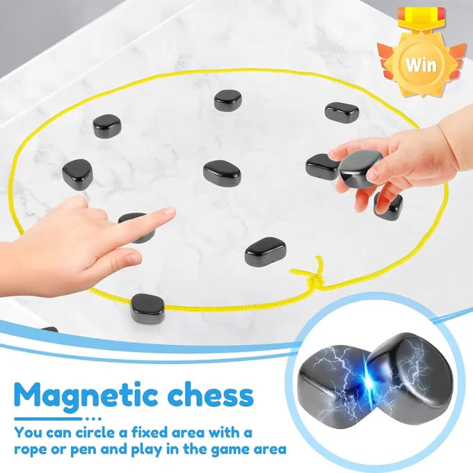 Magnetic Stones Battle Chess Game