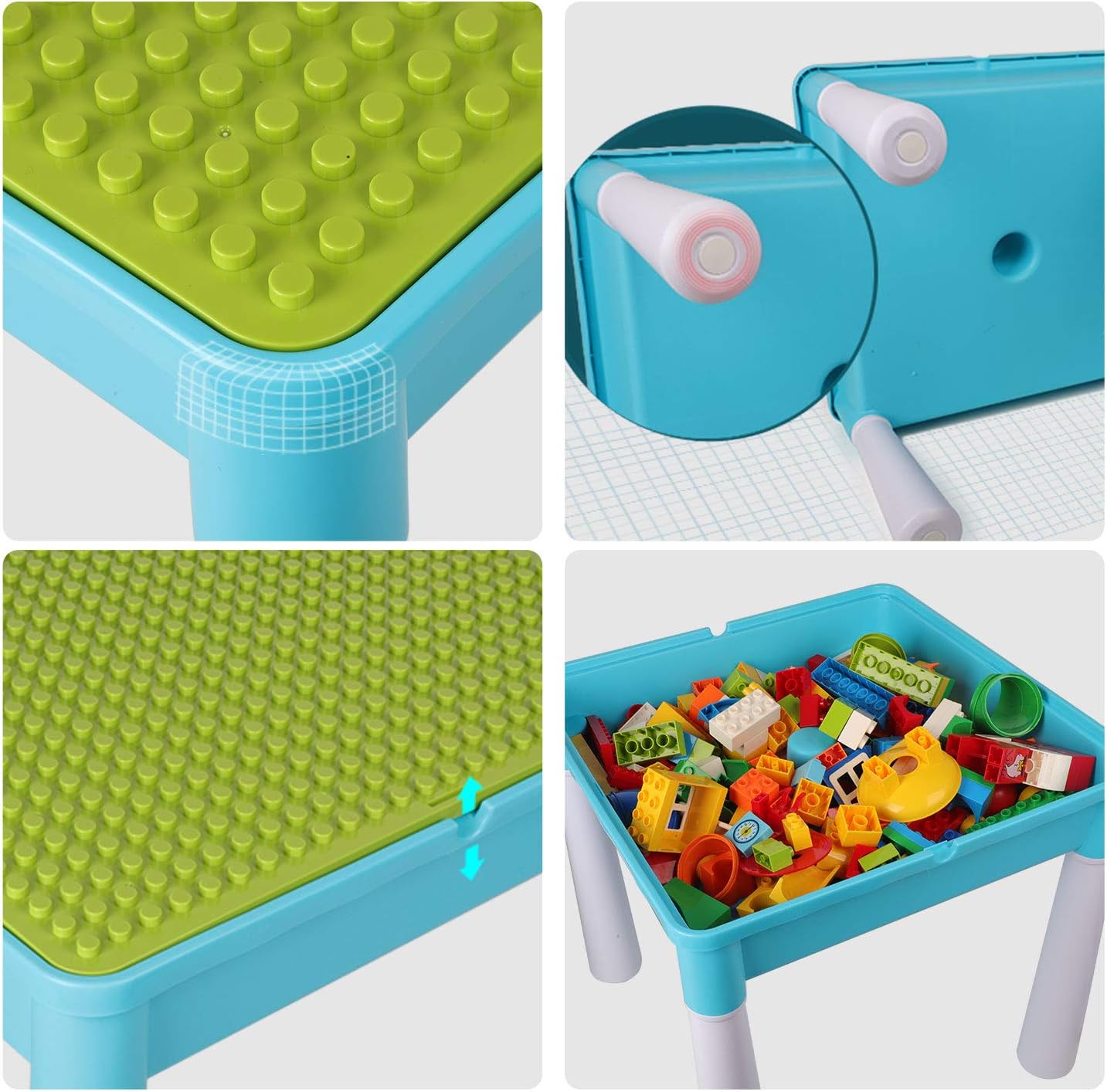 Blocks Creative Building Blocks Table + CHAIR