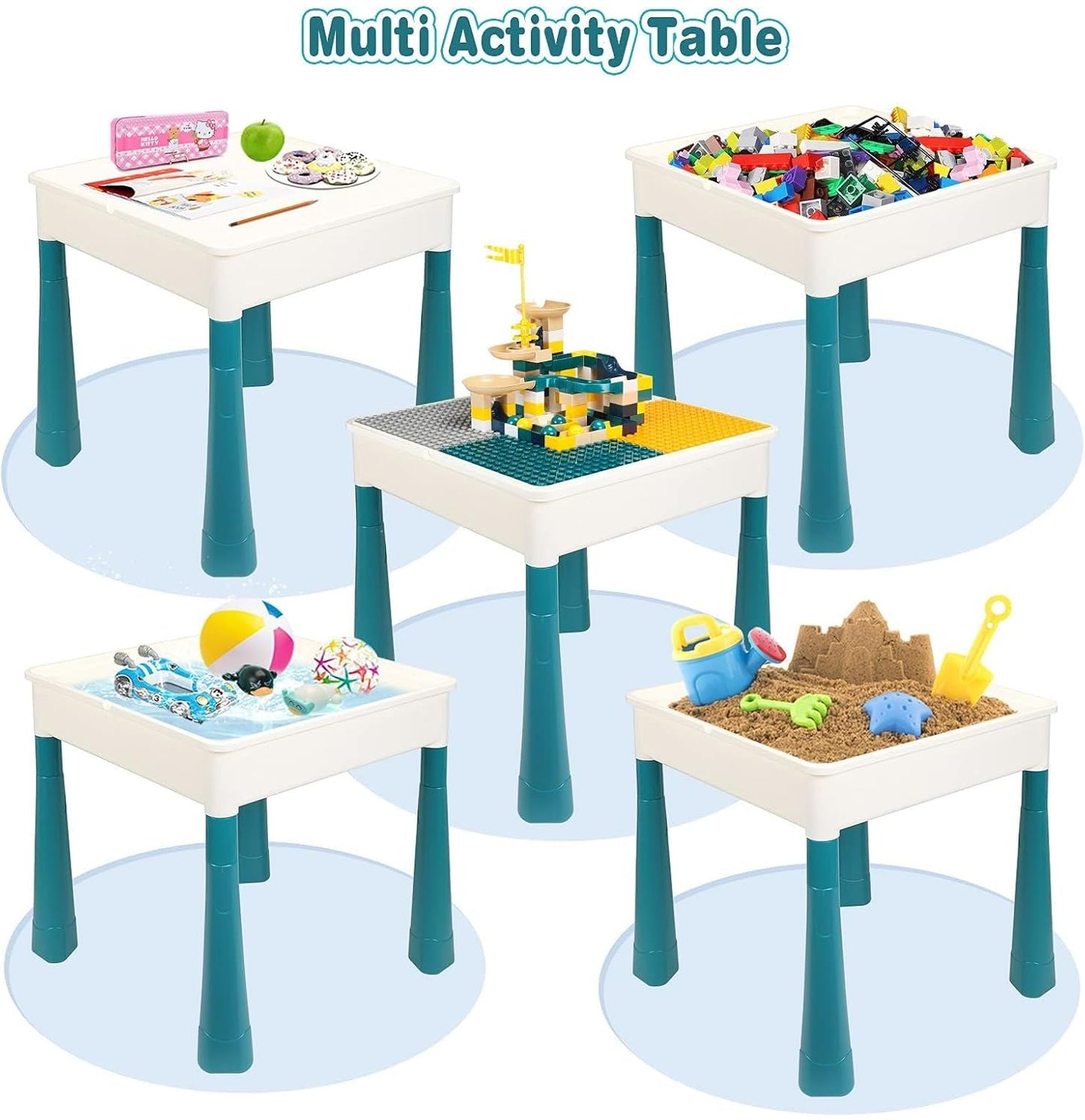 Blocks Creative Building Blocks Table + CHAIR