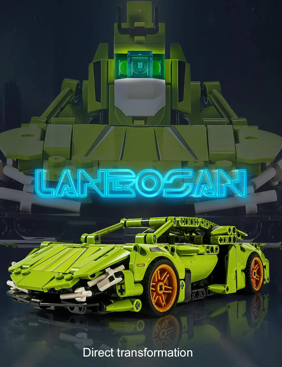 Building Blocks Set Sports Car