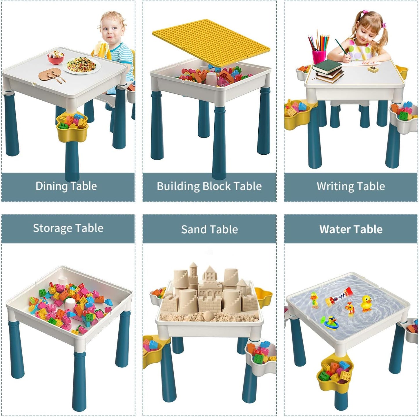 Blocks Creative Building Blocks Table + CHAIR