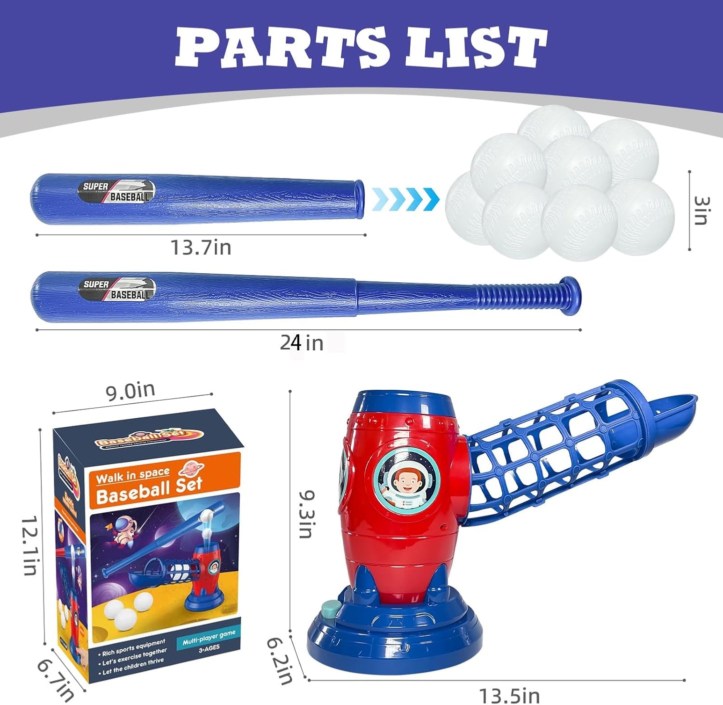 Kids Baseball Pitching Machine