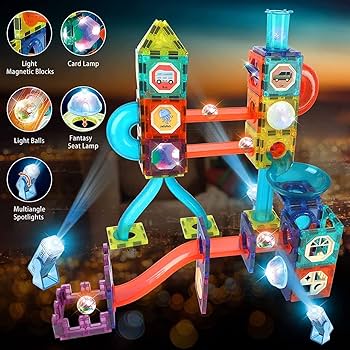 69Pcs Building Blocks Magnetic Tiles