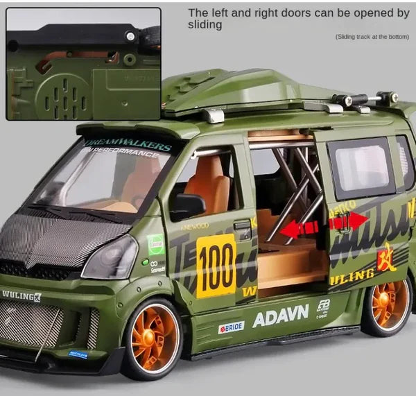Diecast Model Modified Wuling Hongguang