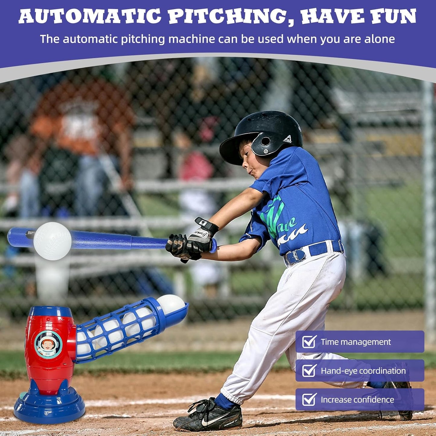 Kids Baseball Pitching Machine