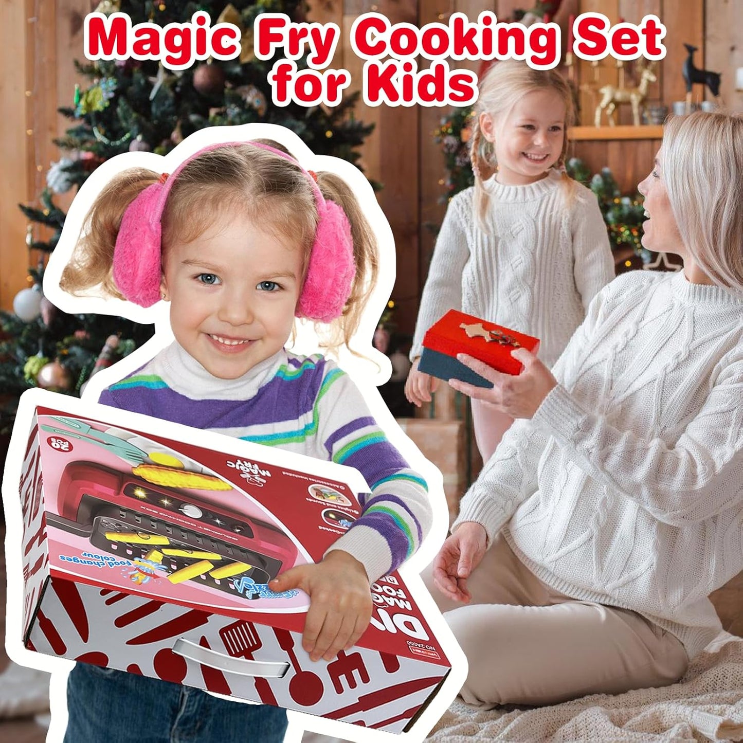 DIY Magic Food Cooking Set – Color-Changing, Bubble-Grill Fun!