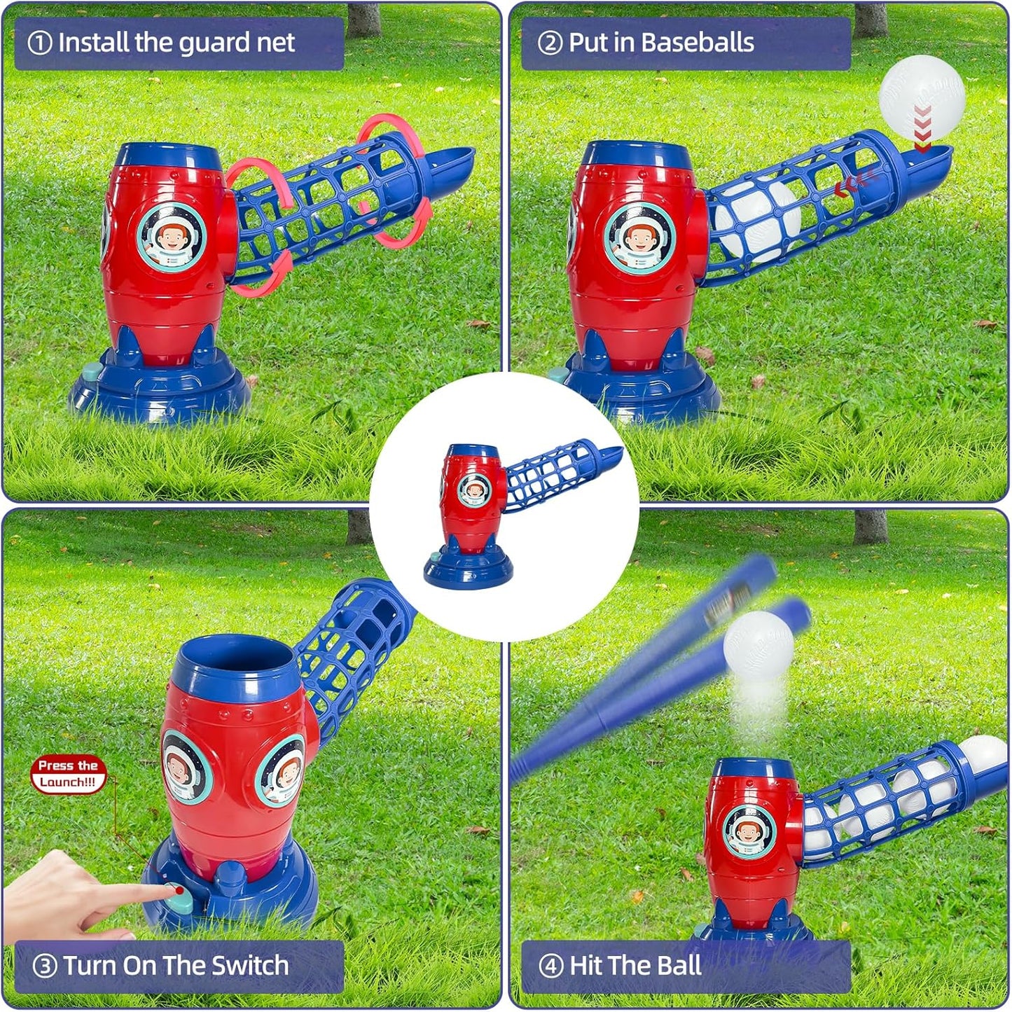 Kids Baseball Pitching Machine