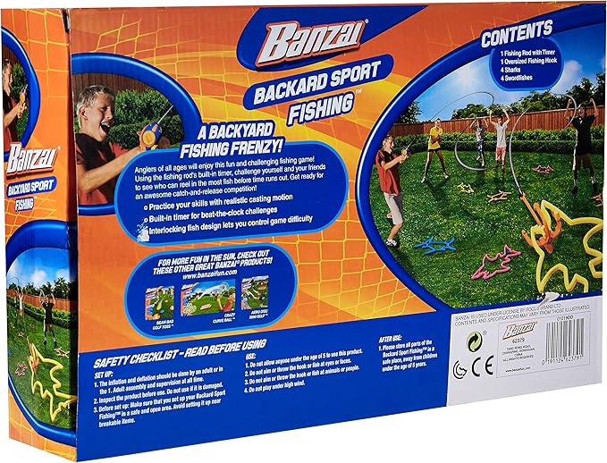 Banzai Backyard Sport Fishing Game