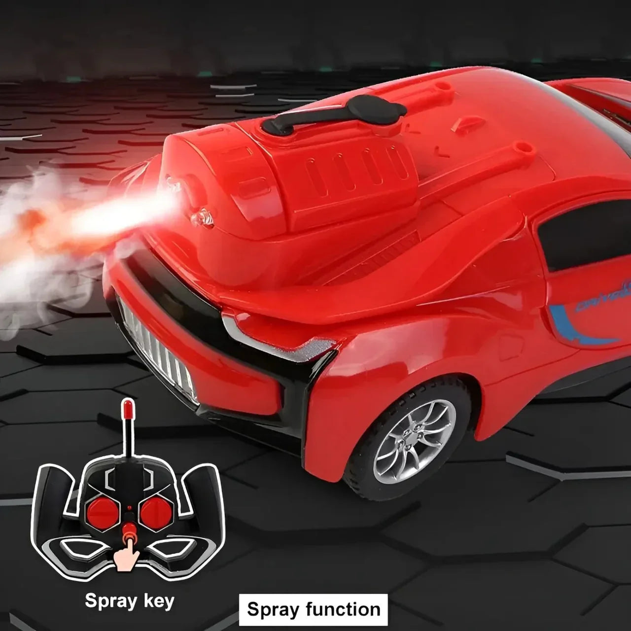 1:22 Scale 2.4G Remote Control Spray Racing Car