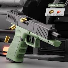 Automatic Shell Ejection Soft Bullet Pistol