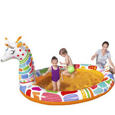 Giraffe Sprayer Pool Inflatable Swimming Pool For Kids