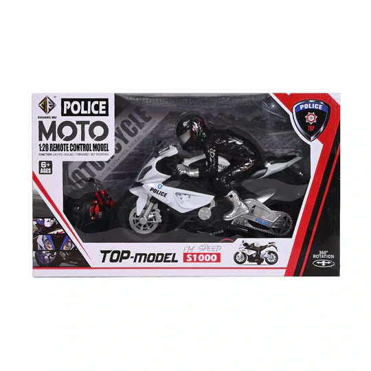 Remote Control Police Motorcycle – Action-Packed Ride for Kids