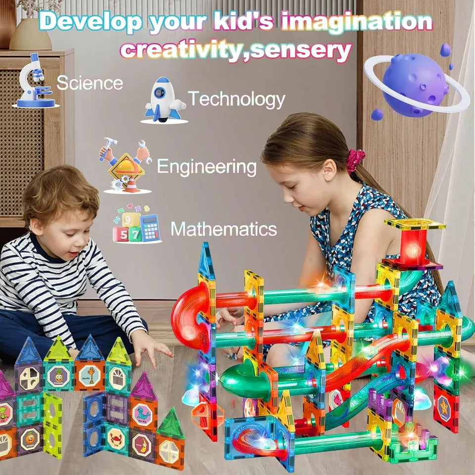 69Pcs Building Blocks Magnetic Tiles