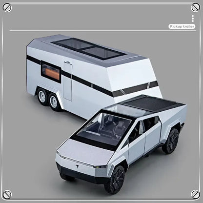 1/32 Tesla Cybertruck Pickup Alloy Car