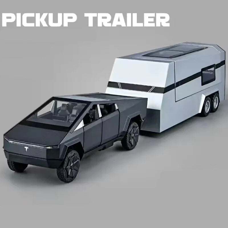 1/32 Tesla Cybertruck Pickup Alloy Car