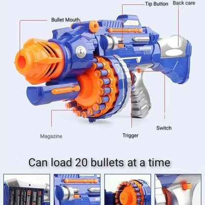 20 Round Soft Dart Blaster