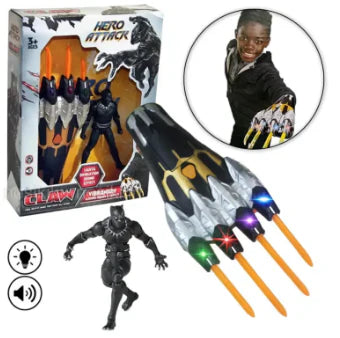 Marvel Avengers Black Panther Action Figure With Claw