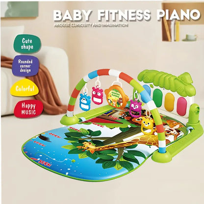 Baby Fitness Piano | Play Gym Mat For Toddlers