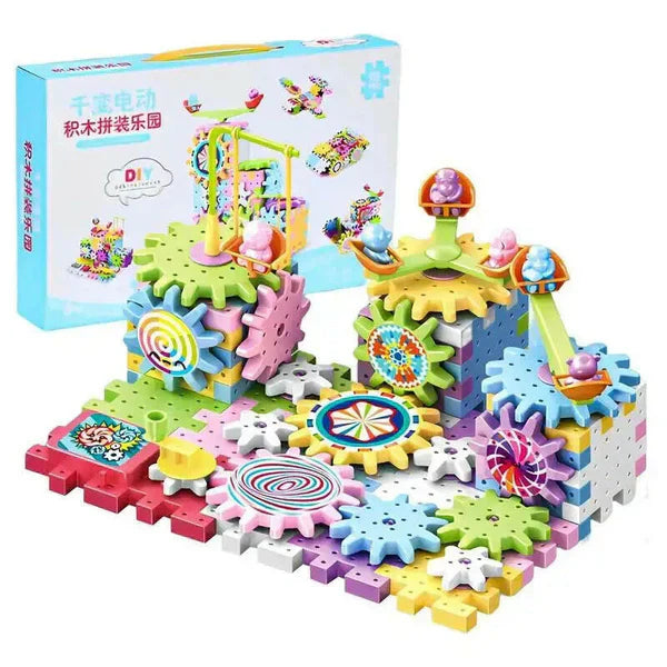 Electric Gear Building Blocks Toy