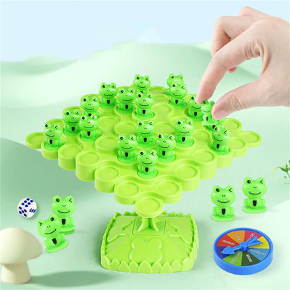 High Challenging Frog Tree Balance Game