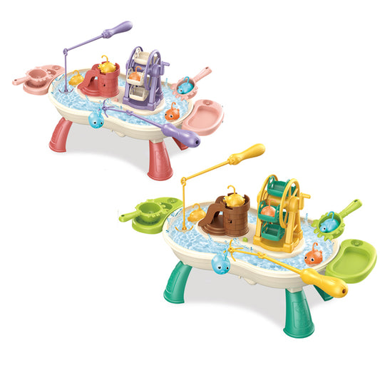 Educational Electric Music Fishing Game Toy