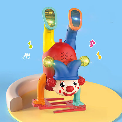 Funny Electric Lightning And Musical Walking Clown
