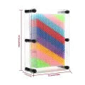 Pin Art Board Plastic Sculpture Educational Toy