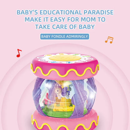 Huanger Baby Drum Music With Light