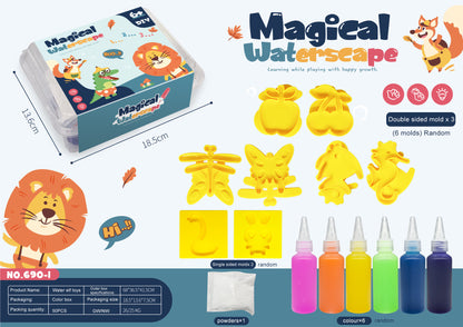 Magic water DIY shape making kit
