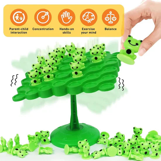 High Challenging Frog Tree Balance Game