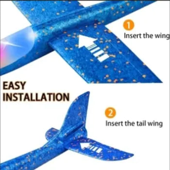 2-in-1 Airplane Launcher Toy Gun For Kids