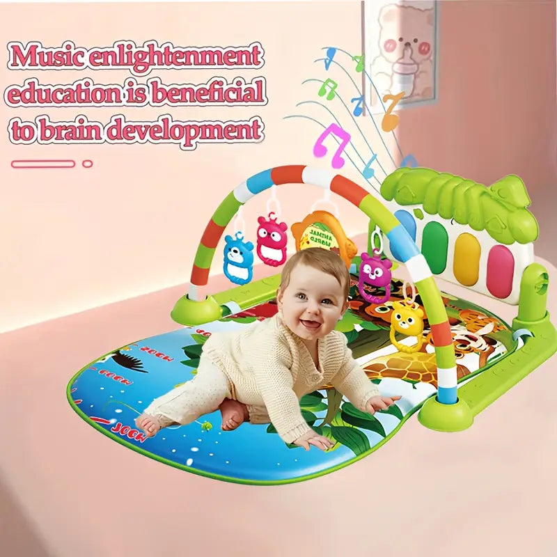 Baby Fitness Piano | Play Gym Mat For Toddlers