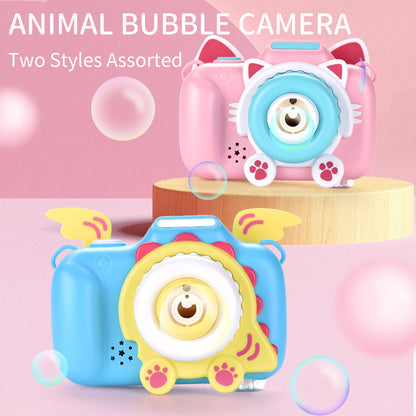 Automatic Bubble blowing Camera Toy For Kids