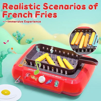 DIY Magic Food Cooking Set – Color-Changing, Bubble-Grill Fun!