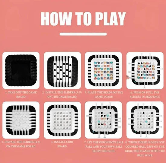 Stay Alive Survival Chess Track Board Game