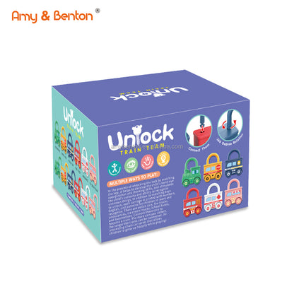 Kids Educational Matching Lock Set – Montessori Learning Toy