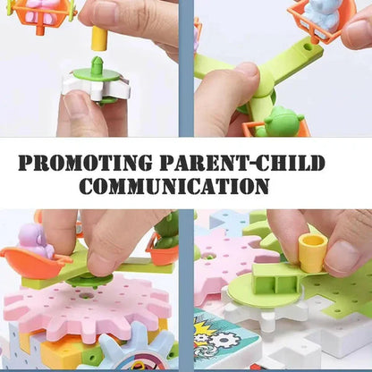 Electric Gear Building Blocks Toy