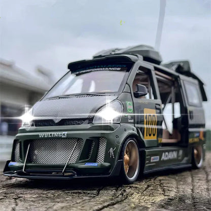 Diecast Model Modified Wuling Hongguang