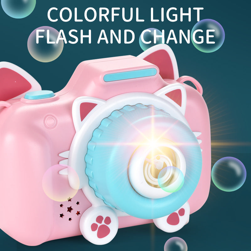 Automatic Bubble blowing Camera Toy For Kids
