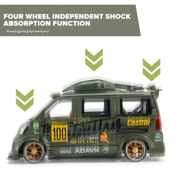 Diecast Model Modified Wuling Hongguang