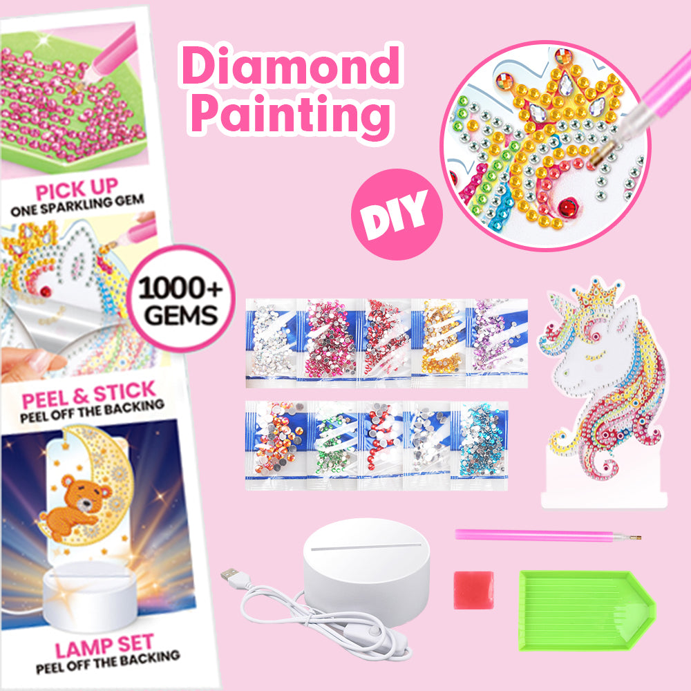 AViBO 5D Gems Lamp Craft Toy