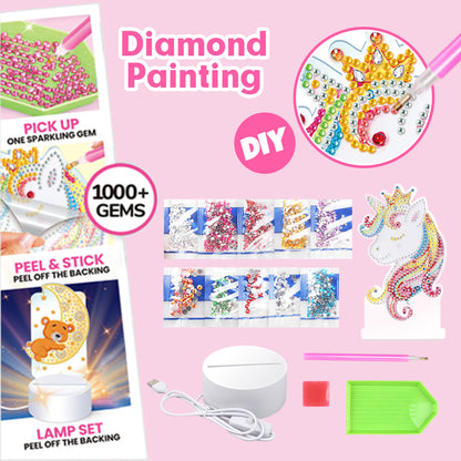 AViBO 5D Gems Lamp Craft Toy