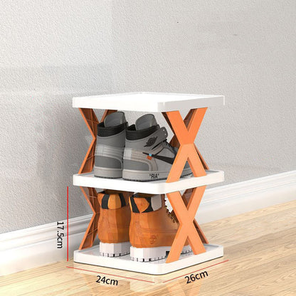 Folding X Shape Shoe Rack (Shoe organizer)
