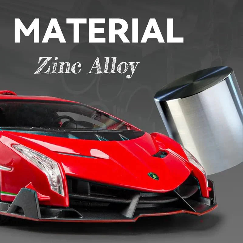 1:24 Scale Die-Cast Lamborghini Veneno Horn & Smoke